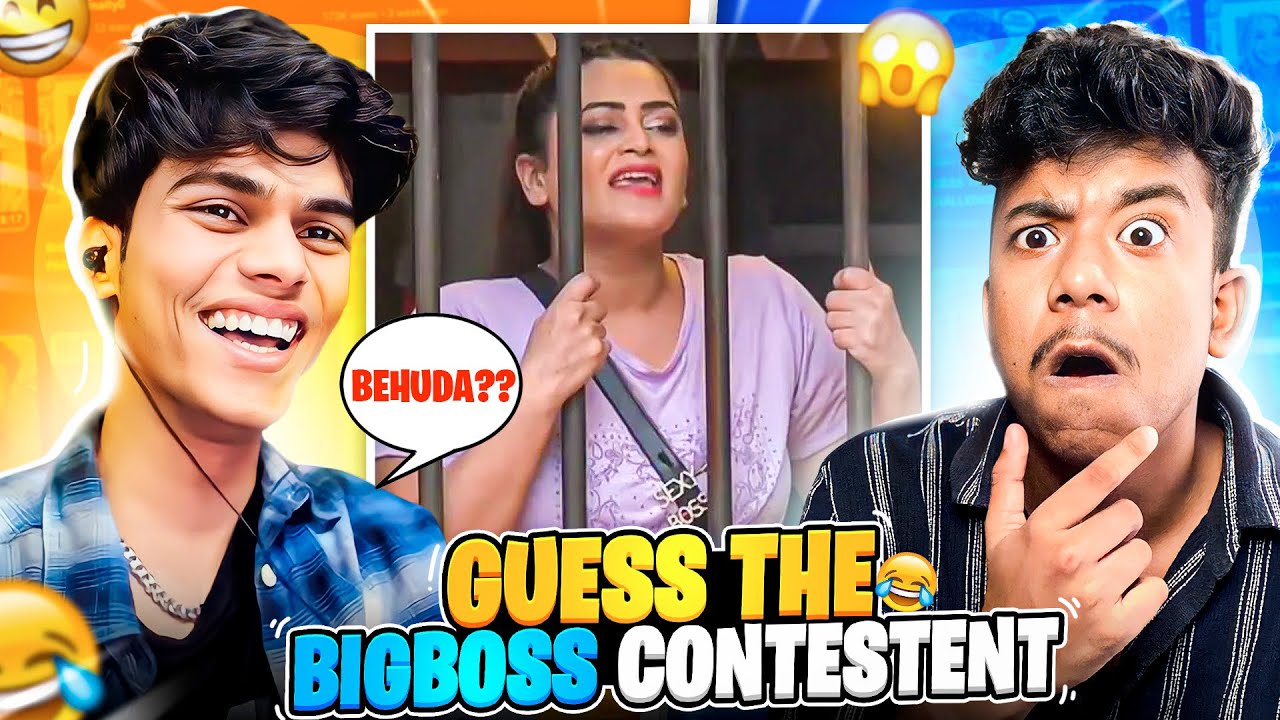 Fukra Insaan Fight With Elvish Yadav In Big Boss | GUESS THE BIG BOOS CONTESTANTS 😂 |