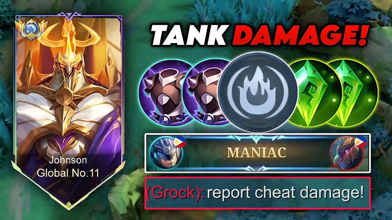 START ABUSING THIS JOHNSON TANKY DAMAGE BUILD & EMBLEM 2026 (Please try this!)