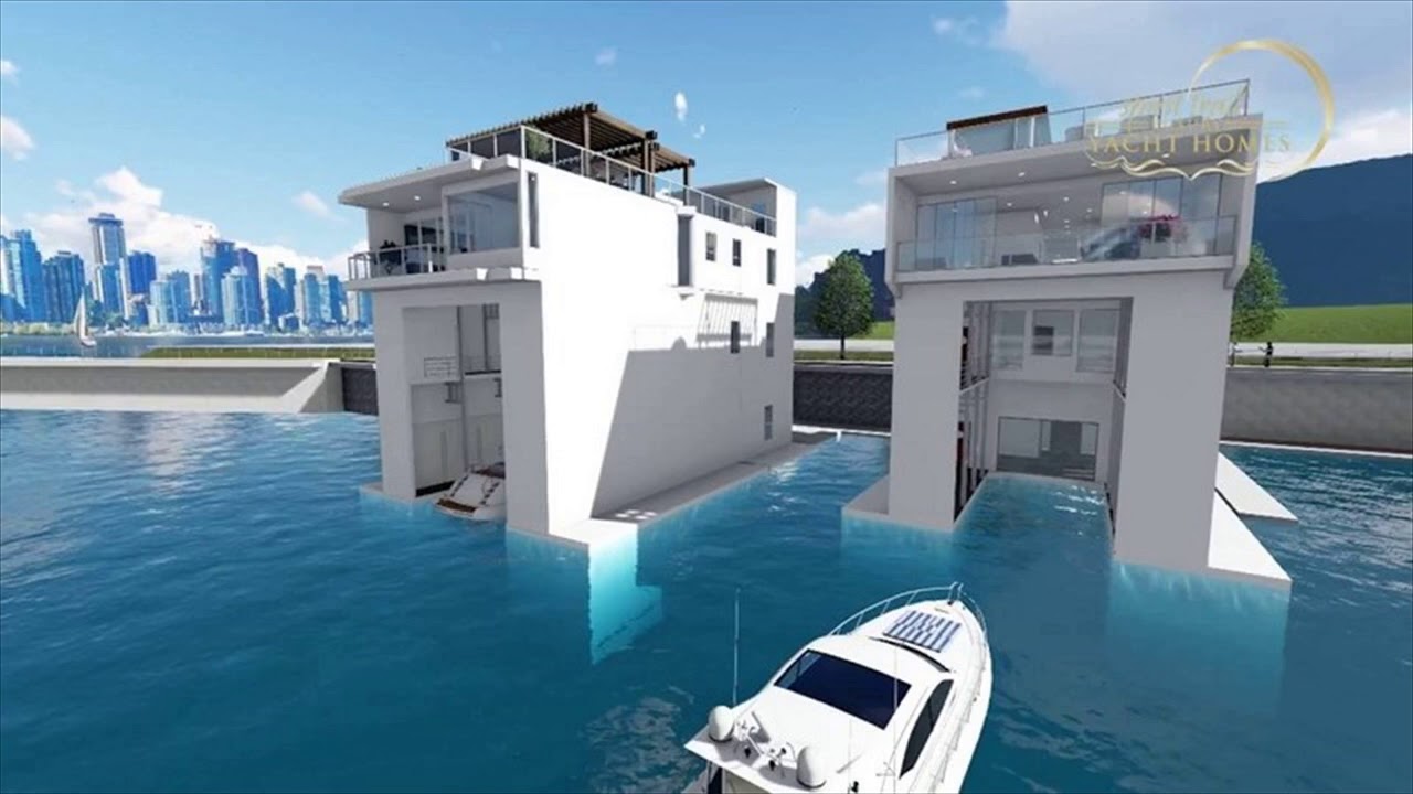 Amazing iFuturistic Floating Homesi and Houseboats YouTube