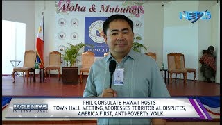 Philippine Consulate in Hawaii hosts Town Hall Meeting
