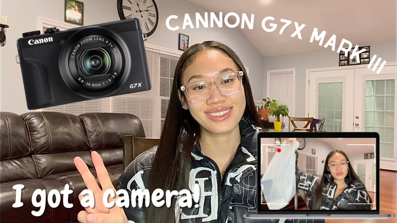 I GOT A CAMERA!! | Cannon G7X Mark iii Unboxing + Camera Accessories