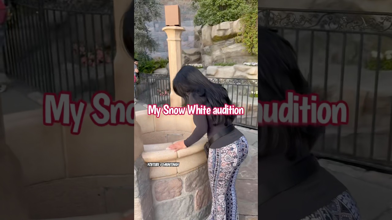 My Snow White audition submission #viralshort #foryou #jokes #disneyland