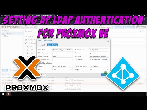 Setting up LDAP Authentication for ProxMox VE