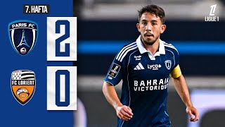 Paris FC (2-0) Lorient | 7. Hafta MAÇ ÖZETİ | Ligue 1 McDonald's - 2025/26