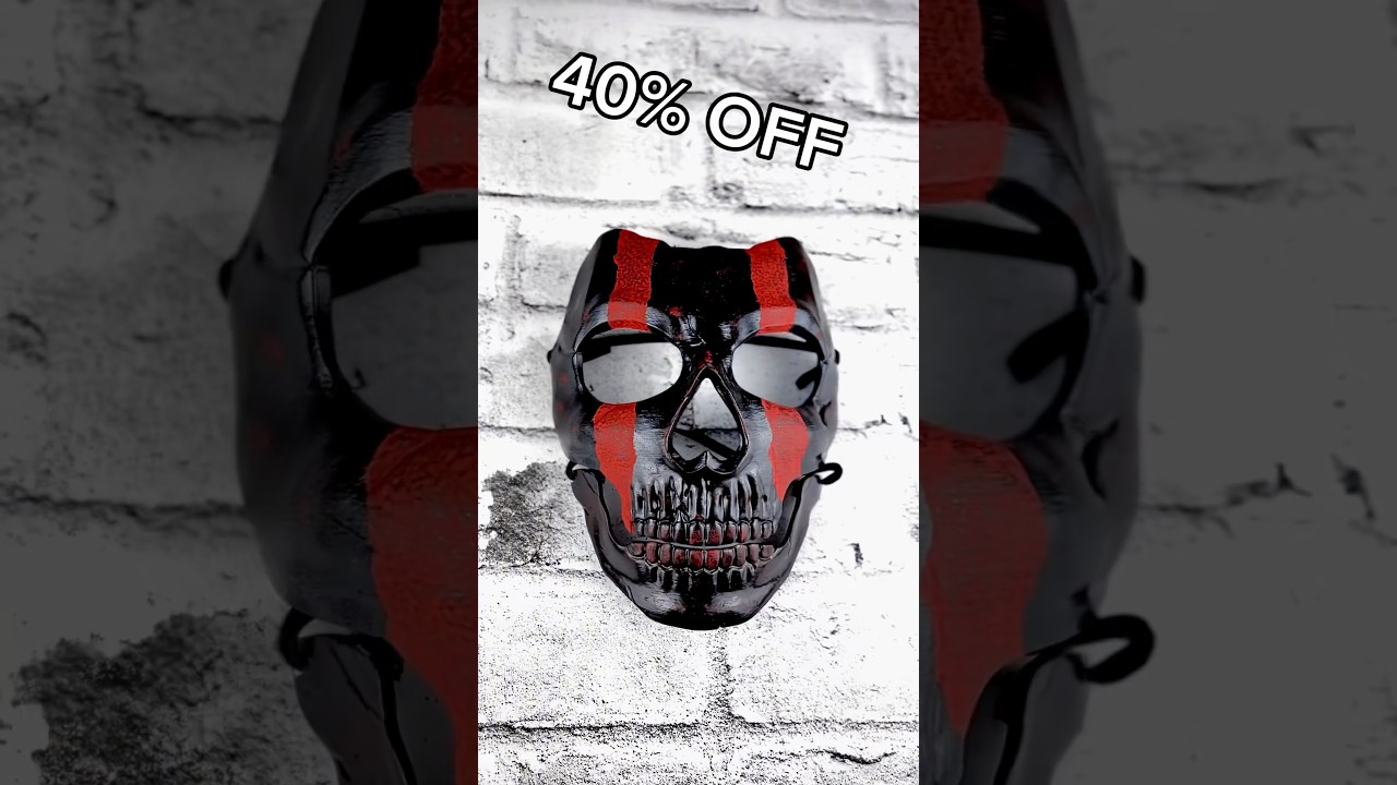 40% OFF All mask models for #callofduty at https://prontoprintstore.com/product-category/face-masks/