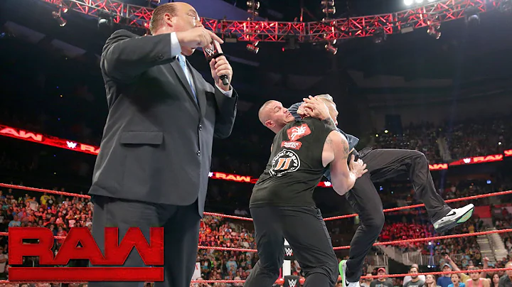 Randy Orton invades Raw to attack Brock Lesnar: Ra...
