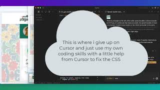 3 Minutes of Pixel Fixing a Chat Bubble in Cursor