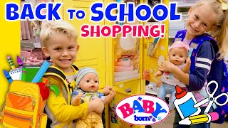 🍎Back To School Shopping With Skye & Caden + Emma & Ethan At Target! 📚✏️🎨And Back To School Haul! screenshot 4