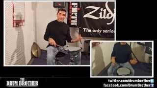 Rudiments with Tony Arco - 'Single Drag' drum tips