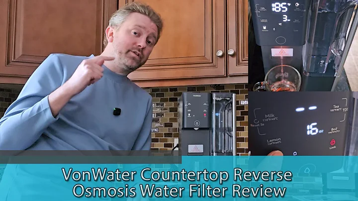 VonWater Countertop Reverse Osmosis Review: Is This the Best Water Filter for You?