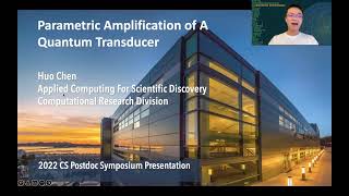 Parametric Amplification of a Quantum Transducer -- Huo Chen