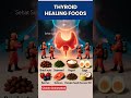 ✅ 8 Best Foods for Thyroid Health #shorts