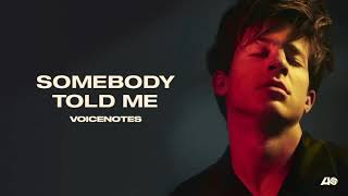 Charlie Puth - Somebody told me (  Audio )