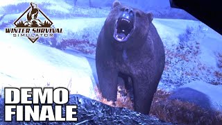 The BEAR is Back & I’m SCREWED | Winter Survival Simulator Gameplay | E02 screenshot 2
