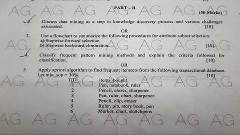 B-Tech | Data Mining(CSE,IT)| Jntuh | R16 |question paper december-2019