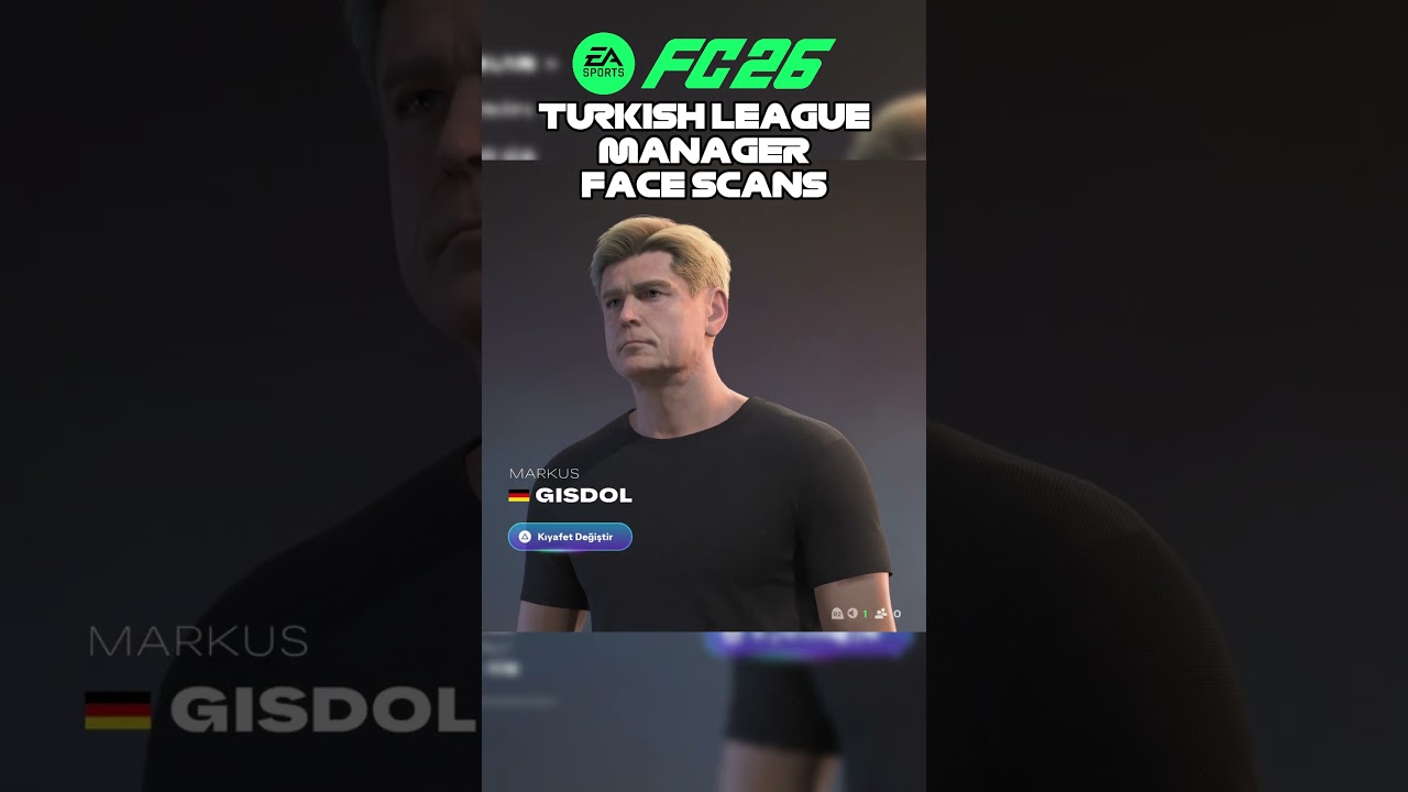 FC26 First Look Turkish Super League Manager Face Scans