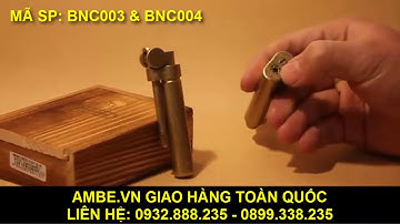 2 mẫu bật lửa gas đá đồng đúc nguyên khối chính hãng Promise - Ambe.vn