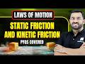 Static Friction and Kinetic Friction | Laws of Motion | JEE PYQs | JEE 2027 | MathonGo