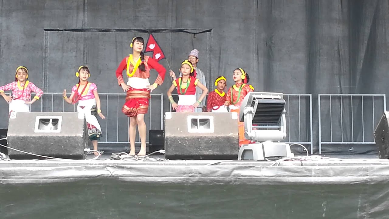 Nepali Dance In Multiculture Program June 2013 YouTube