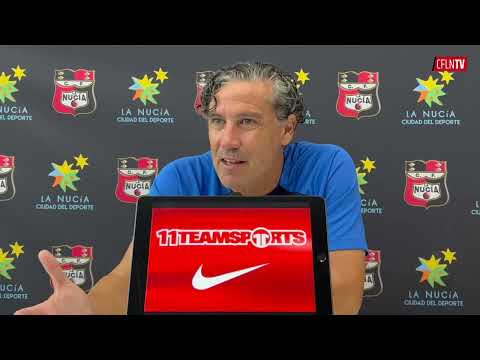 Rueda de prensa de Raúl Garrido