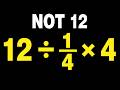 Most People Get This Division Problem Wrong!