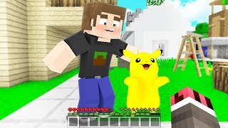 Faki̇r Pi̇kachu Bebeği̇ Evlat Edi̇ndi̇ - Minecraft
