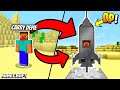 I Crafted A Space Rocket to Travel Moon In Minecraft 🔥🔥