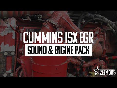 [ATS] Cummins ISX EGR Sound & Engine Pack
