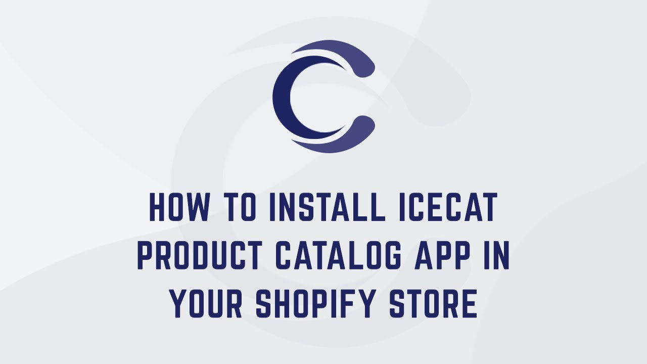 icecat catalog