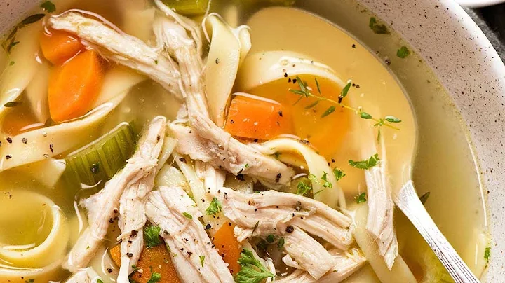 Chicken Noodle Soup from Scratch