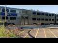 Outbound Metra 55 At Geneva IL 