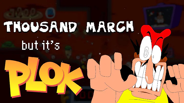 Pizza Tower - Thousand March but it's Plok (REMIX)