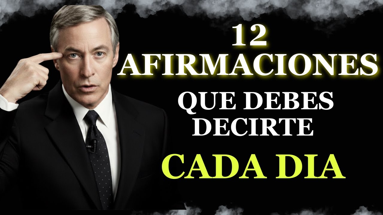 12 Afirmaciones Claves Diarias Para Cambiar Tu Vida 🧠🔥|Bryan Tracy ...