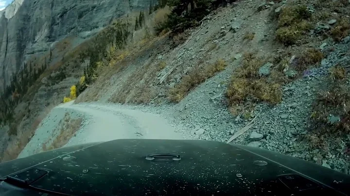 Falling off Black Bear Pass