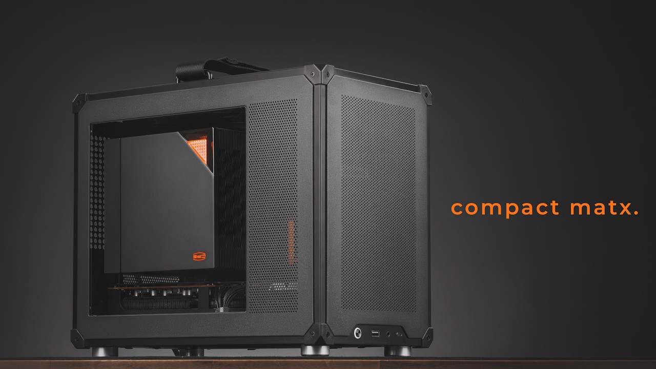 Mini & All Black 4K Gaming Micro-ATX PC Build - Jonsbo C6 Max