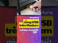 ⚡Công dụng cổng USB trên Modem #usb #modem #côngdụng #cổngusb