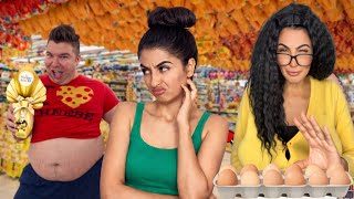 Ricovs Pobre No Supermercado,Ovo De Páscoa De Pobre