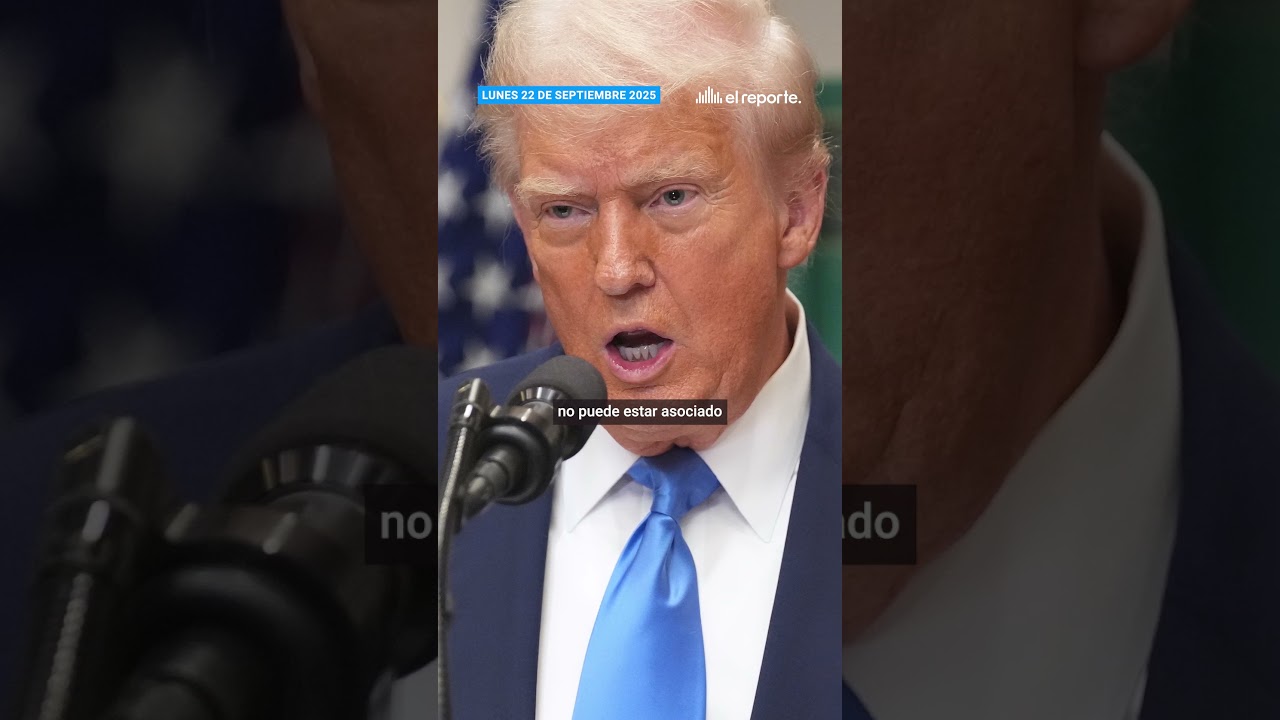 🌐 Trump vincula el autismo con el Tylenol y las vacunas, afirmaciones sin respaldo científico