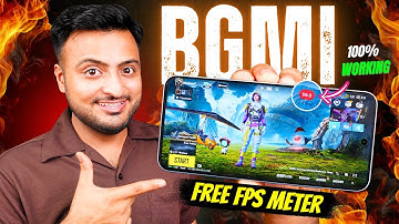 Free FPS Meter For BGMI 🔥 100% Working Step-By-Step, Android 15, No Root, Real Time Monitoring!