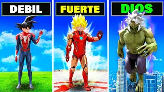 Mejorando a GOKU SUPERHÉROE en GTA 5 !! (Dragon Ball Z mod)