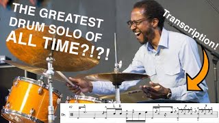 Brian Blade - Streams Of Consciousness Solo Transcription