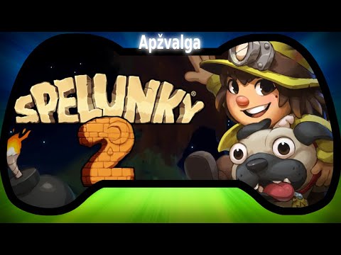 Video: Pirmasis žvilgsnis į Išplėstą „Spelunky 2“požeminį žaidimą