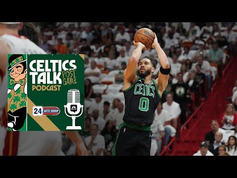 POSTGAME POD: C's bounce back in a BIG WAY with Game 3 win over Heat | Celtics Talk Podcast