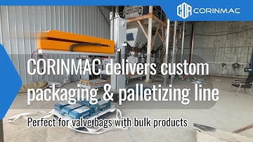 CORINMAC Delivers Custom Packaging & Palletizing Line! 🎉