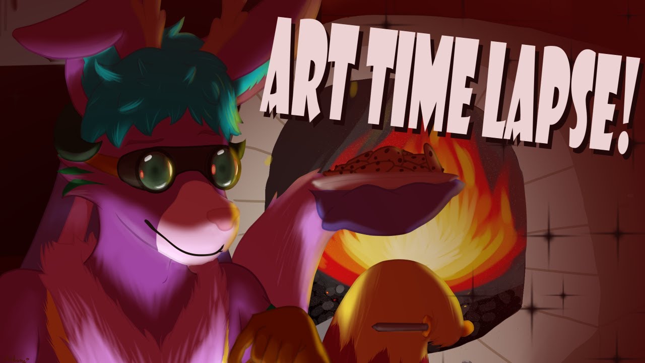 Tinkering Hugo ~ Digital Art Time Lapse (commission)
