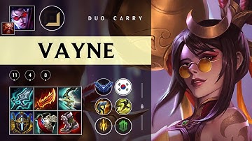 Vayne ADC vs Twitch - KR Diamond Patch 25.24