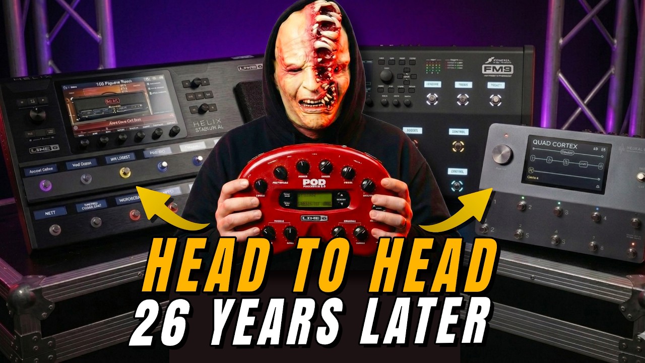 Can an Old POD 2.0 Survive a Shootout with Today’s Best Amp Modelers?