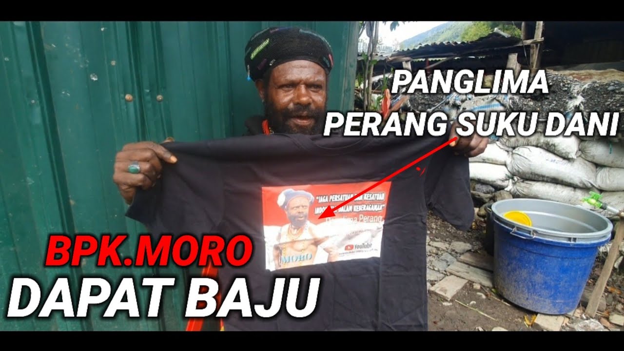 PART 35 BPK.MORO DAPAT BAJU. PANGLIMA PERANG SUKU DANI