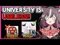 Airi Compares Networking: University vs League 🔥😂 |  Chisaka Airi clip #phaseconnect #clipsaka