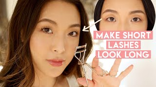 LASH ROUTINE (How to curl straight, stubborn lashes)